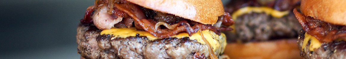 Eating Burger at Schoop's Hamburgers restaurant in Michigan City, IN.